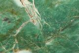 Polished Fuchsite Chert (Dragon Stone) Slab - Australia #70859-1